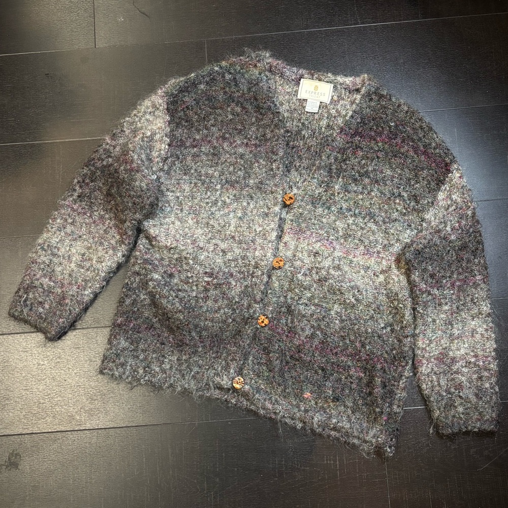 mohair cardigan